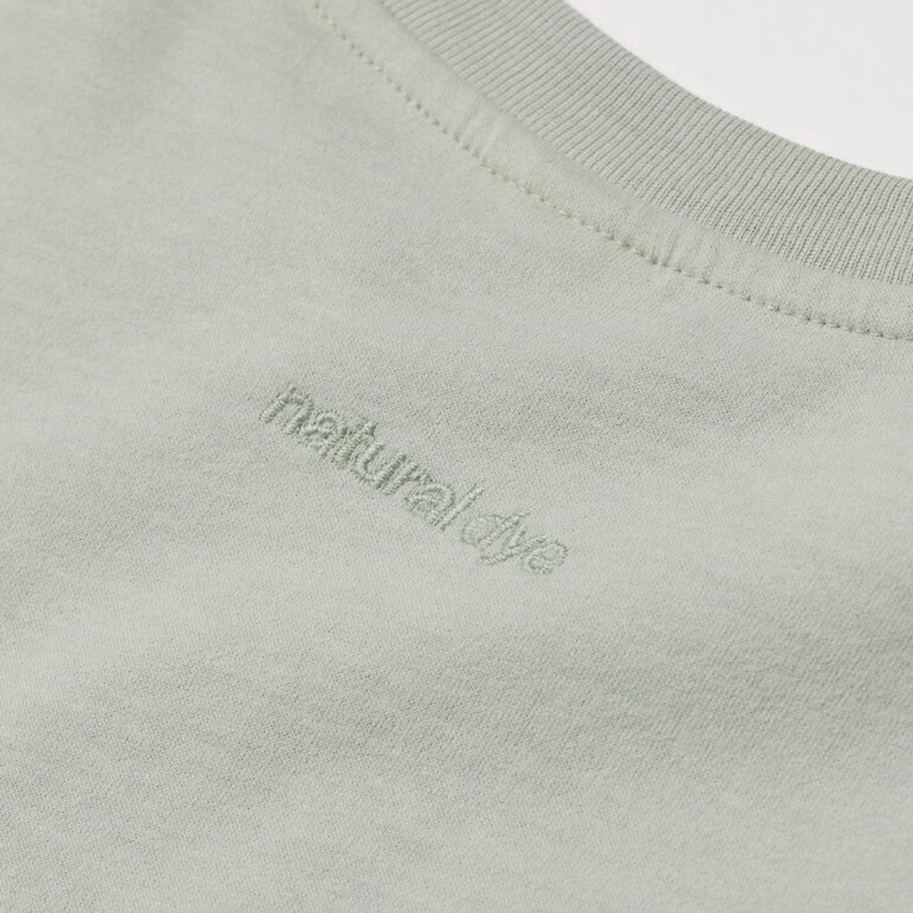 H&M • Light Green Matching Set. Tone-on-Tone with Minimalist Embroidery.
